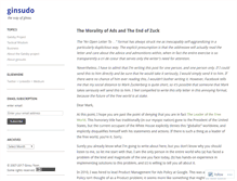 Tablet Screenshot of blog.ginsudo.com